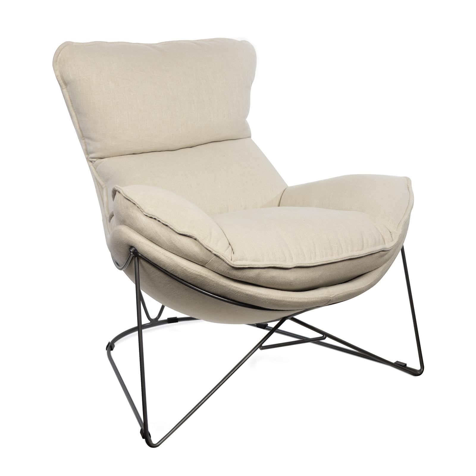 Cocoon Chair (Linen) | Regina Andrew Detroit